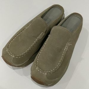 NWOT predictions suede platform shoes